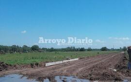 Imagen de Trabajos de cord&oacute;n cuneta en el Loteo Nasurdi