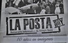 La portada. Esta es la tapa de este s&aacute;bado, en la que se resumen 10 a&ntilde;os en im&aacute;genes.