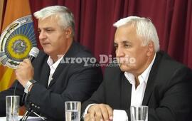 Nizar Esper junto a Miguel &Aacute;ngel Coradini.