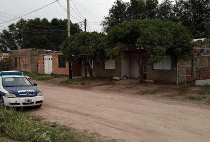 El hecho se produjo en una zona humilde de Bahía Blanca.