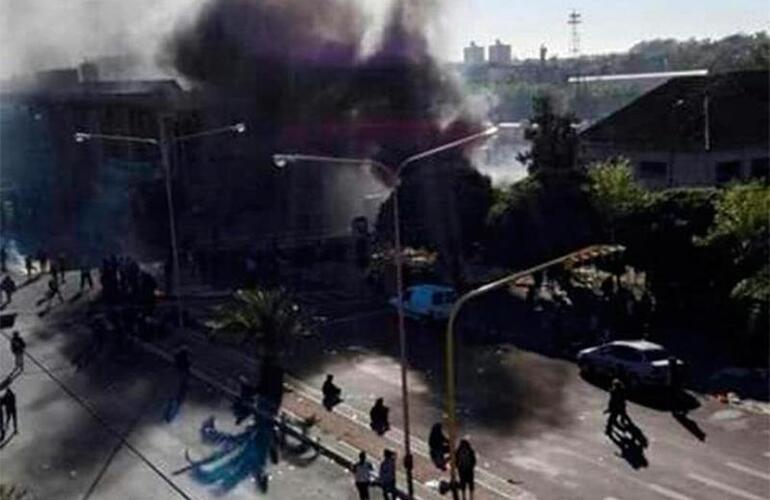 Imagen de Tras la tragedia, disturbios en la Terminal de &Oacute;mnibus de Olavarr&iacute;a