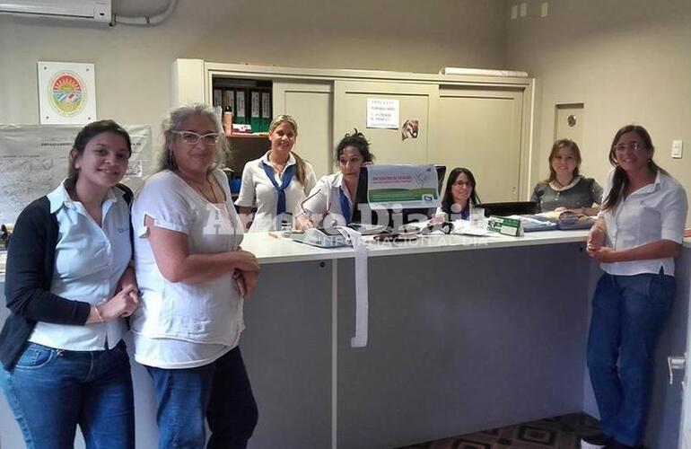 Grupo femenino. El plantel femenino de la Comuna trabaja a pleno para que el evento salga de la mejor manera.