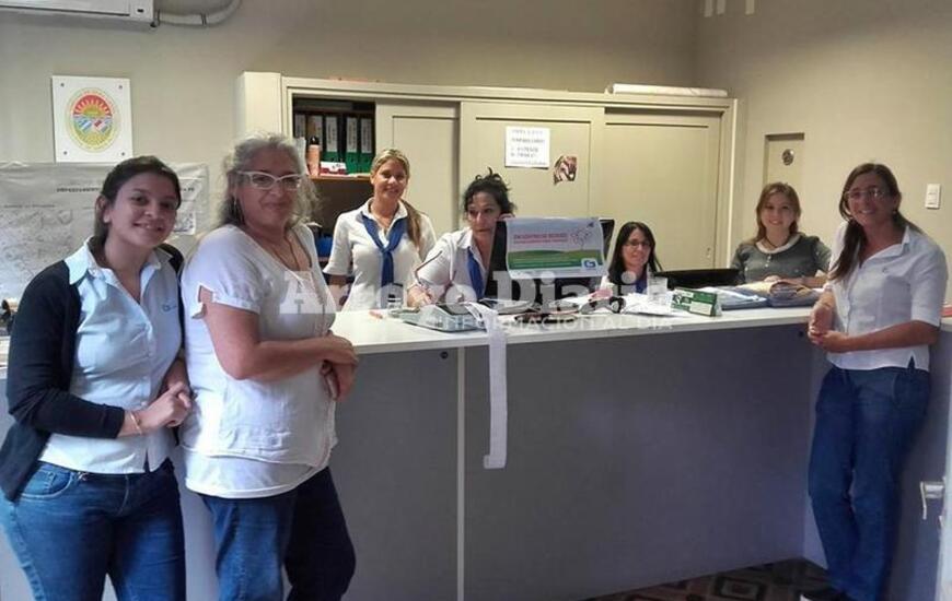 Grupo femenino. El plantel femenino de la Comuna trabaja a pleno para que el evento salga de la mejor manera.
