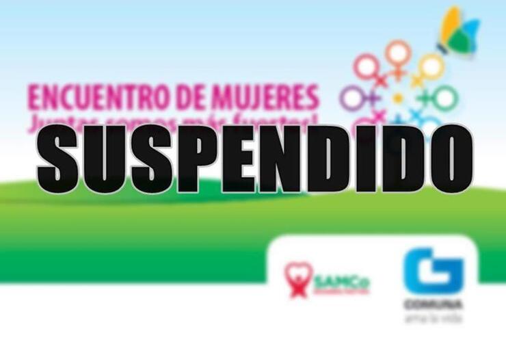 Imagen de Se suspendió el Encuentro de Mujeres