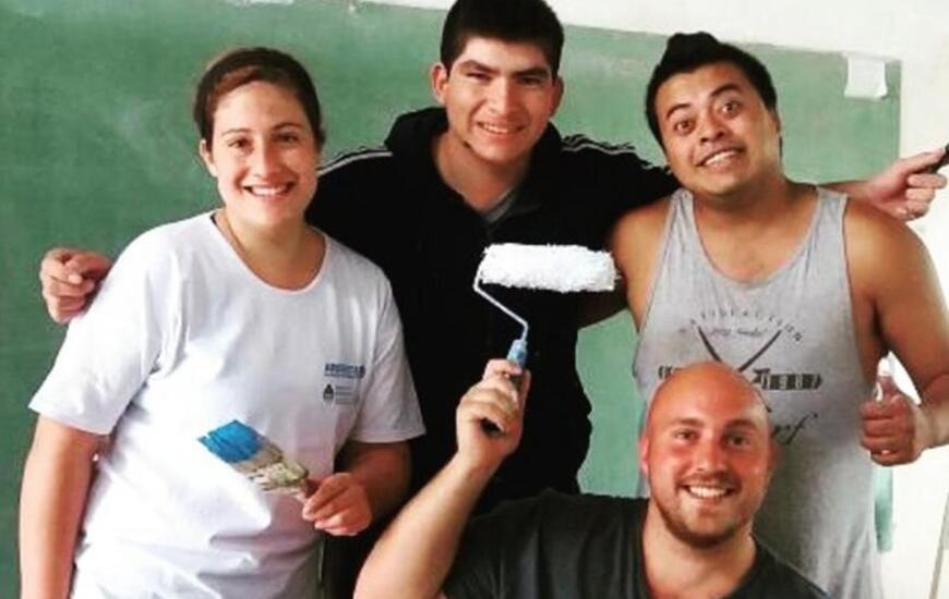 Imagen de En el conflicto docente "La Juventud Pinta Bien"