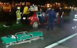Imagen de Una beba murió y su padre resultó herido en un choque en la ruta 34 en Hersilia