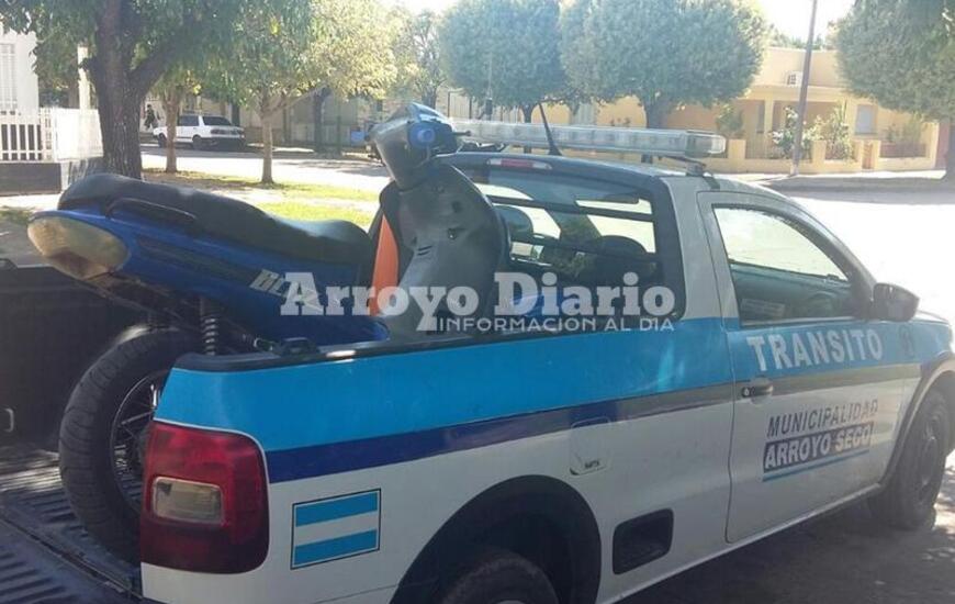 Imagen de Secuestran dos motos en controles de tr&aacute;nsito
