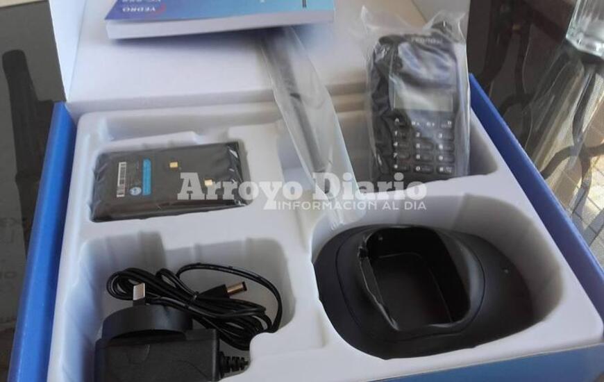 Equipos nuevos. Se compraron hace pocos días y ya se están entregando al personal destinado.
