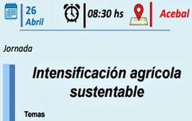 Imagen de INTA invita a la jornada: "Intensificación Agrícola Sustentable"