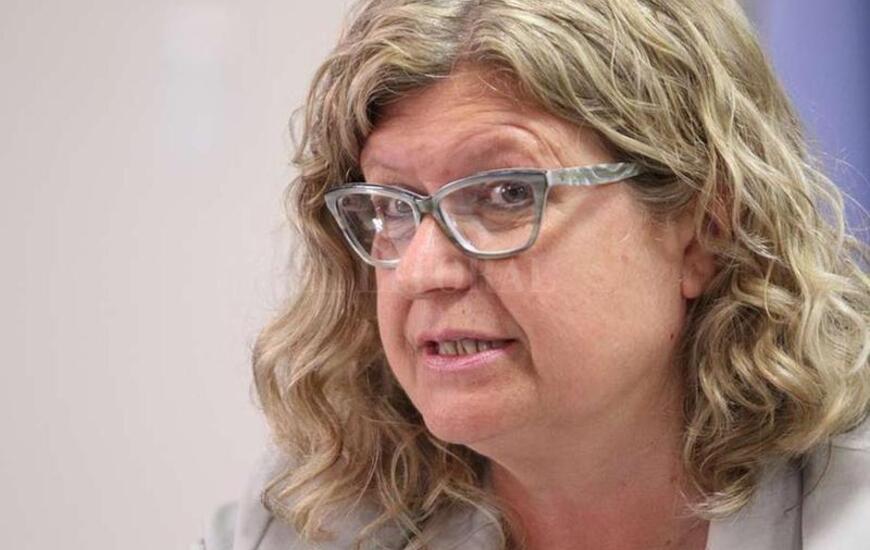 Claudia Balagué, ministra de Educación de la provincia. Foto: Pablo Aguirre