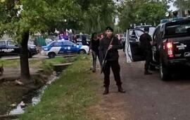 Imagen de Incidentes en un operativo policial en Rosario