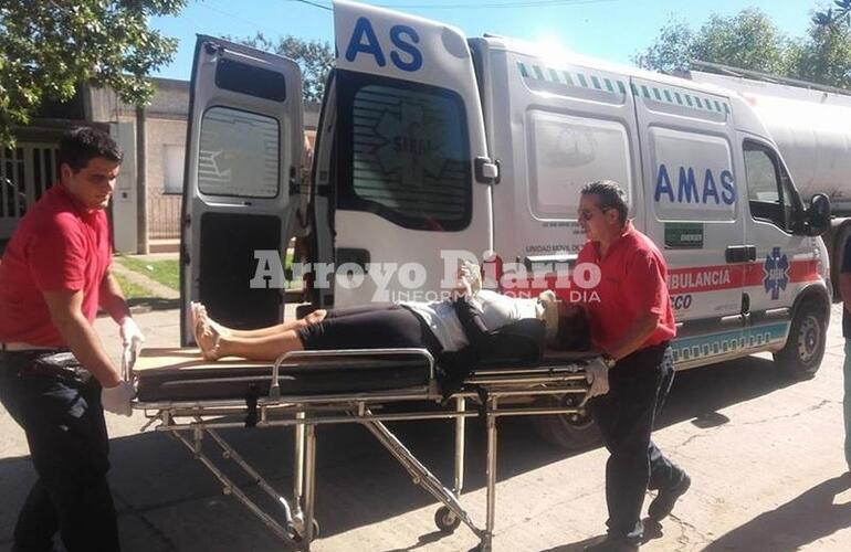 Esta mañana. El incidente ocurrió hoy alrededor de las 11 horas.