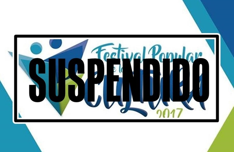 Imagen de Se suspende el Festival Popular de la Cultura