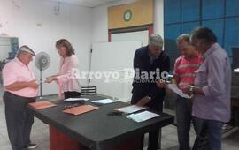 En el SUM. El acto se realizó en el Salón de Usos Múltiples del Centro Cultural.