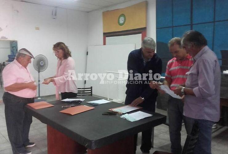 En el SUM. El acto se realizó en el Salón de Usos Múltiples del Centro Cultural.