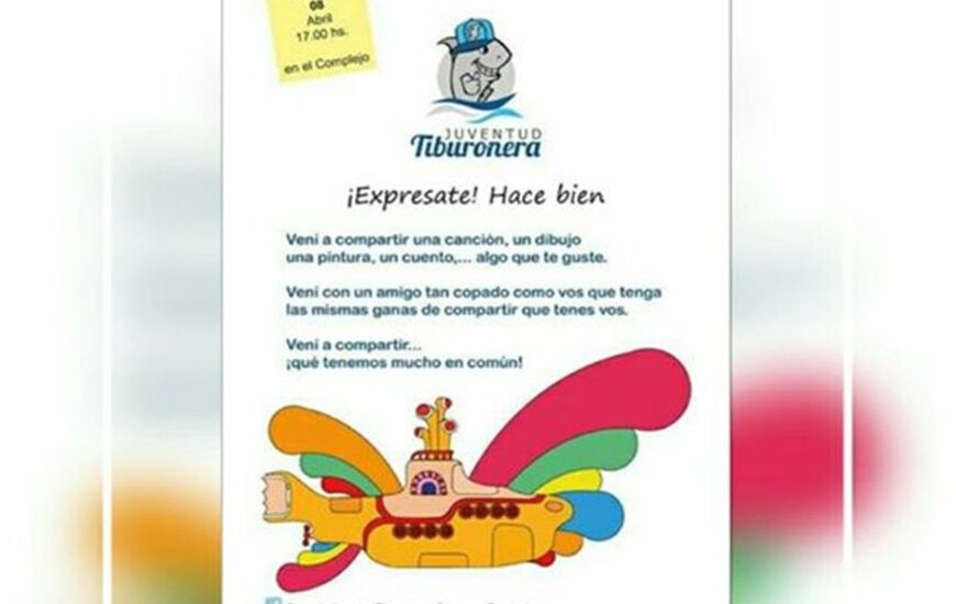 Hoy en el complejo. El grupo se re&uacute;ne en el Complejo Los Tiburones, Rivadavia y Cardozo