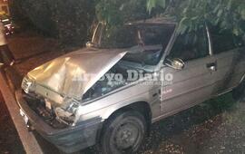 As&iacute; qued&oacute;. Este fue uno de los rodados involucrados en la colisi&oacute;n.