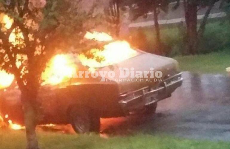 Este domingo. El episodio se registró en el día de la fecha en la zona norte de Arroyo Seco.