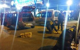 Escena de uno de los allanamientos. Foto: Prensa Policía