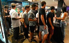 Archivo. Fiesta en la que se aplic&oacute; por primera vez el protocolo de seguridad. Foto: Juan Jos&eacute; Garc&iacute;a