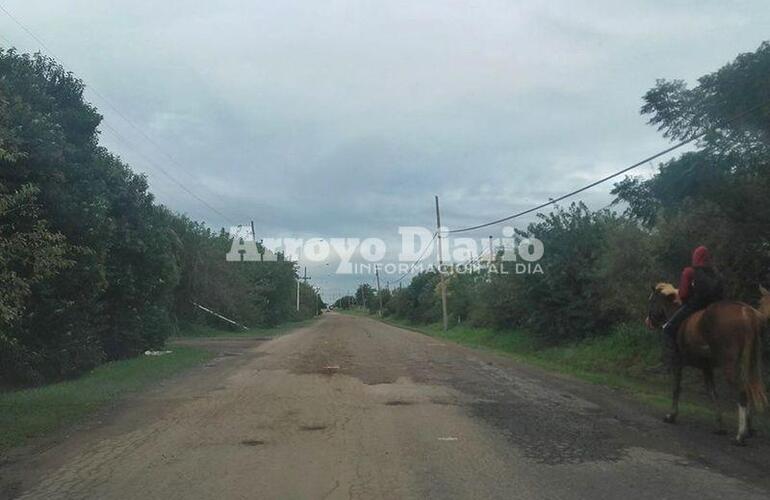 Calle Pavón. El camino al Puerto está contemplado en uno de los proyectos a presentar.