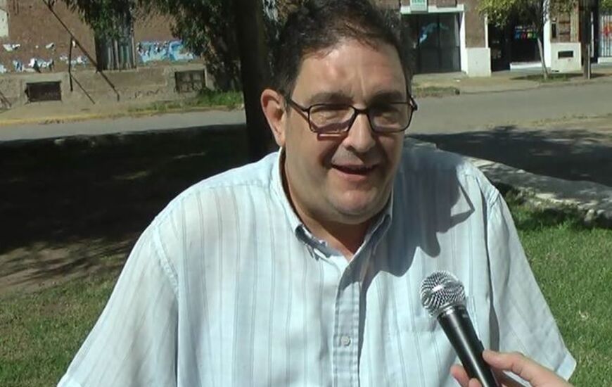 Pedro Perga&ntilde;eda. Foto: Canal 2 Arroyo Seco