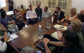 Representantes gremiales acudieron al Ministerio de Trabajo. Foto: archivo Rosario3