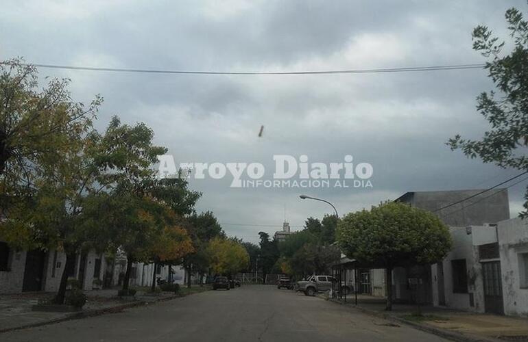 Cubierto. Desde temprano el cielo permanecía nublado.