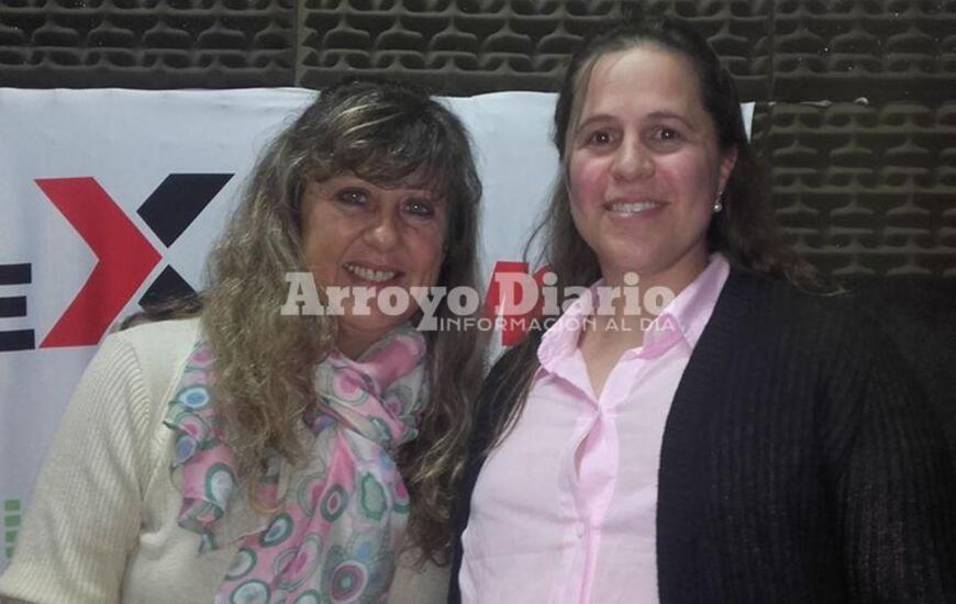 En la radio. Hace pocos d&iacute;as Rita Busiglio (representante del SITRAM Arroyo Seco) y Virginia Difavia (por parte del Gobierno Municipal) anunciaron el curso en el programa "La Hora Municipal" por Radio Extremo 106.9