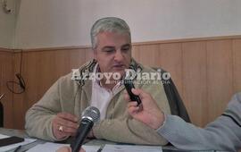 En el despacho. El intendente Nizar Esper recibi&oacute; a los medios de prensa en su oficina.