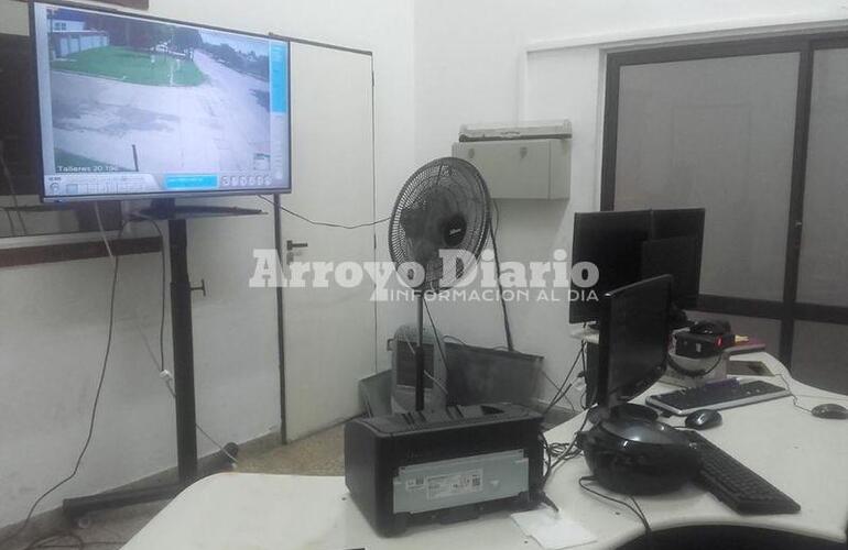 Centro de Monitoreo. El control de monitoreo est&aacute; ubicada en el corral&oacute;n municipal. Foto: Archivo AD