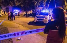 El lugar. Rodr&iacute;guez y Amen&aacute;bar, lugar donde asesinaron al taxista este domingo por la noche. Foto: Alan Monz&oacute;n/Rosario3.com