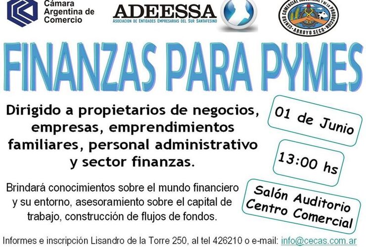 Imagen de Nuevo curso: "Finanzas para Pymes