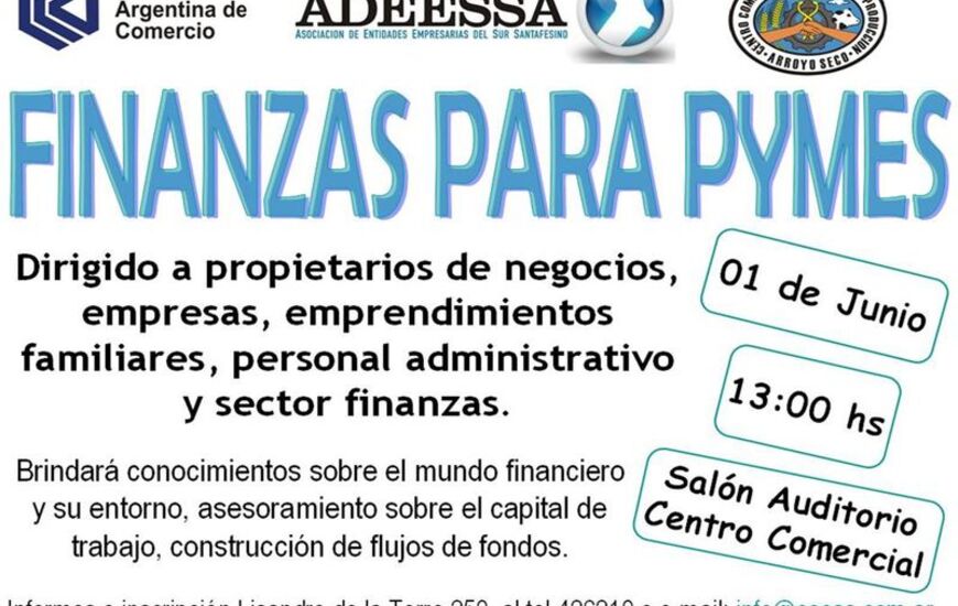 Imagen de Nuevo curso: "Finanzas para Pymes