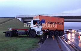 Así quedó. El camión se dirigía con destino a Rosario.