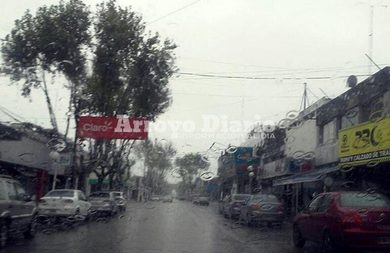 Agua y más agua. Se anuncia mal tiempo y lluvias para hoy y el fin de semana inclusive.