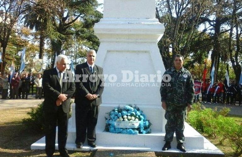 Una de las postales del acto del a&ntilde;o pasado. Foto: Archivo AD