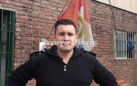 Marcelo Aranda, sub jefe del Comando Radioeléctrico de Arroyo Seco.