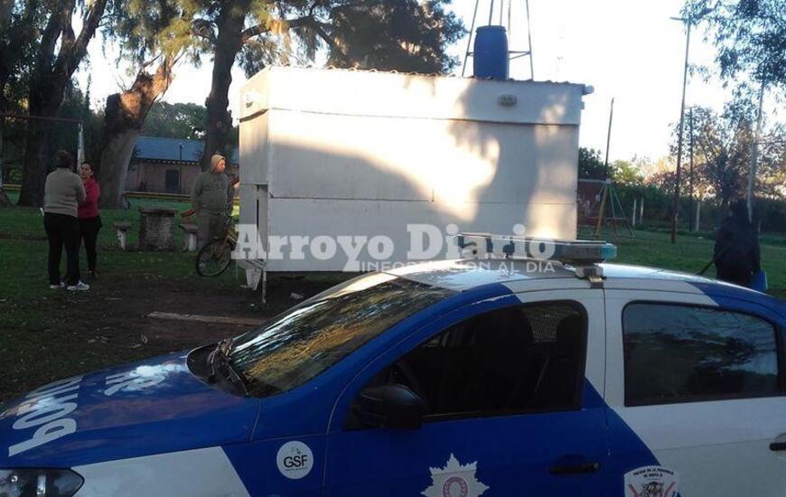 Esta ma&ntilde;ana. Los due&ntilde;os del carrito tomaron conocimiento del robo esta ma&ntilde;ana cerca de las 8.