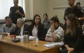 Condenados. Peralta y Nuñez fueron sentenciados ayer.