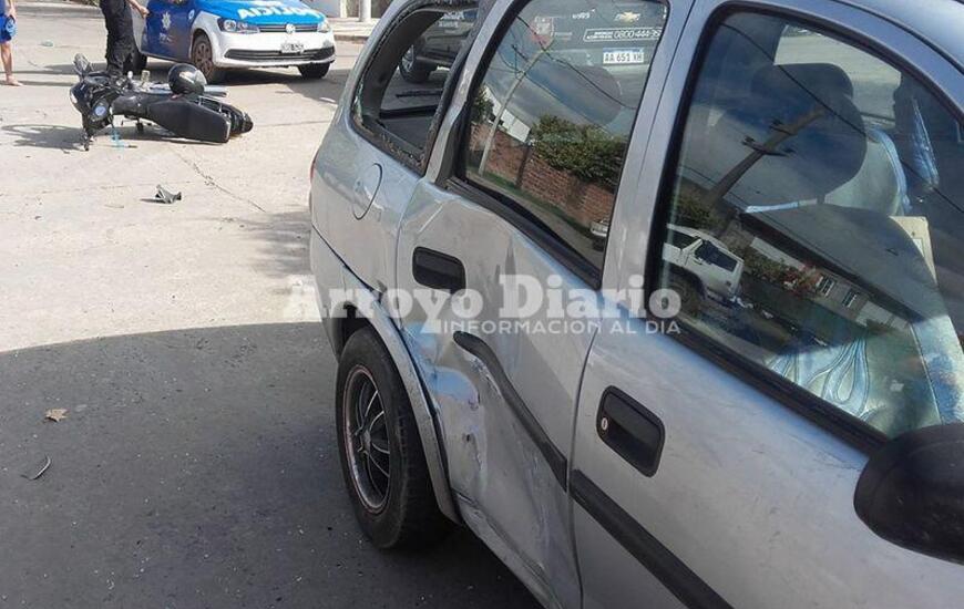 Imagen de Choque dejó como saldo un herido