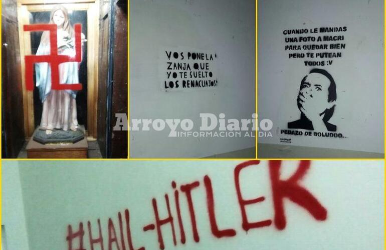 Imagen de En el Goretti: ¿Vandalismo o mensajes con trasfondo político?