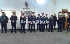 Acto oficial en el cuartel de Arroyo Seco durante el a&ntilde;o pasado. Foto: Archivo AD