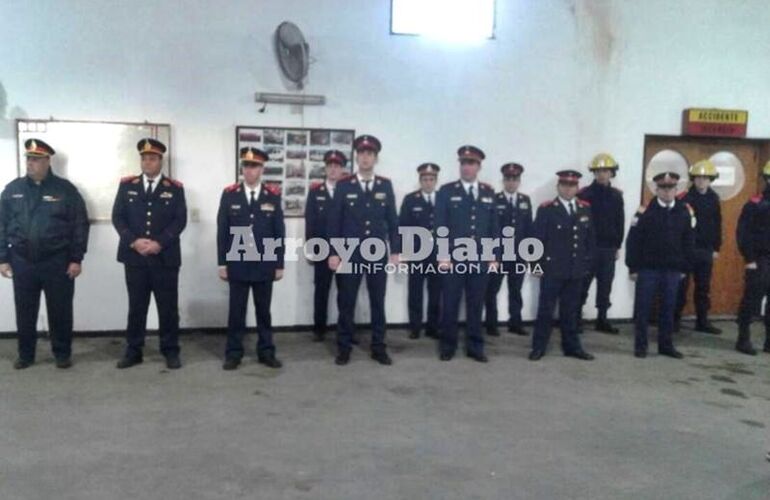 Acto oficial en el cuartel de Arroyo Seco durante el año pasado. Foto: Archivo AD