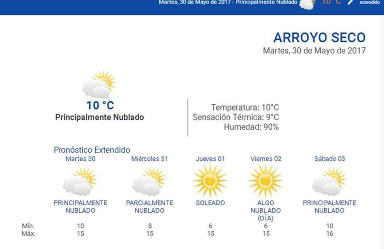 Las 24 horas. Consultá el pronóstico en nuestro portal durante las 24 horas del día. Ingresá a www.arroyodiario.com.ar