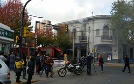 Imagen de Rosario: Se incendio una vivienda y una mujer result&oacute; herida