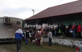 Imagen de Jornada de castraciones frente al galpón del ferrocarril