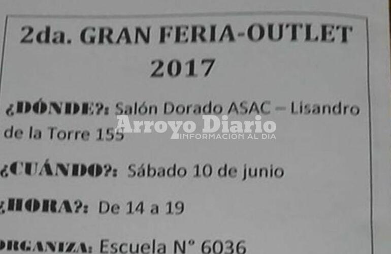 Imagen de 2da. Gran Feria Outlet 2017