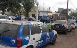 En desuso. Los móviles fuera de servicio serán enviados al depósito judicial de la policía en Rosario.