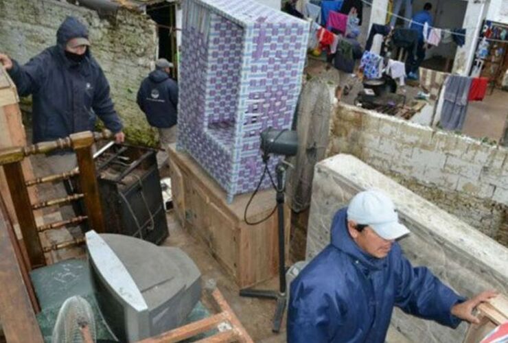 A salvo. Muchas familias de Concordia se autoevacuaron y, a su vez, se abrieron centros para recibir gente. Foto: La Capital.